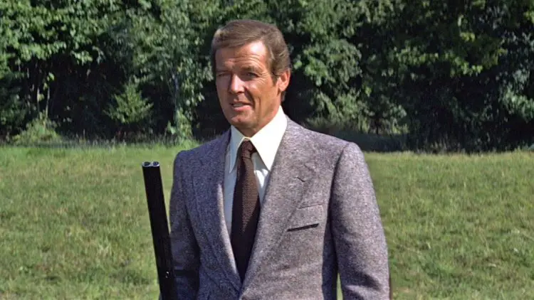 James Bond Moonraker grey tweed blazer.