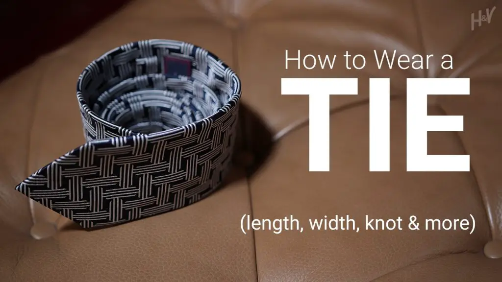Read more about the article How to Wear a Tie: 9 Tips in a Helpful Visual Guide