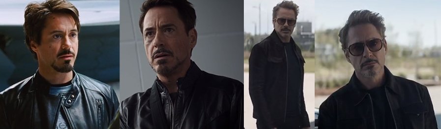 Robert Downey Jr wearing leather jackets