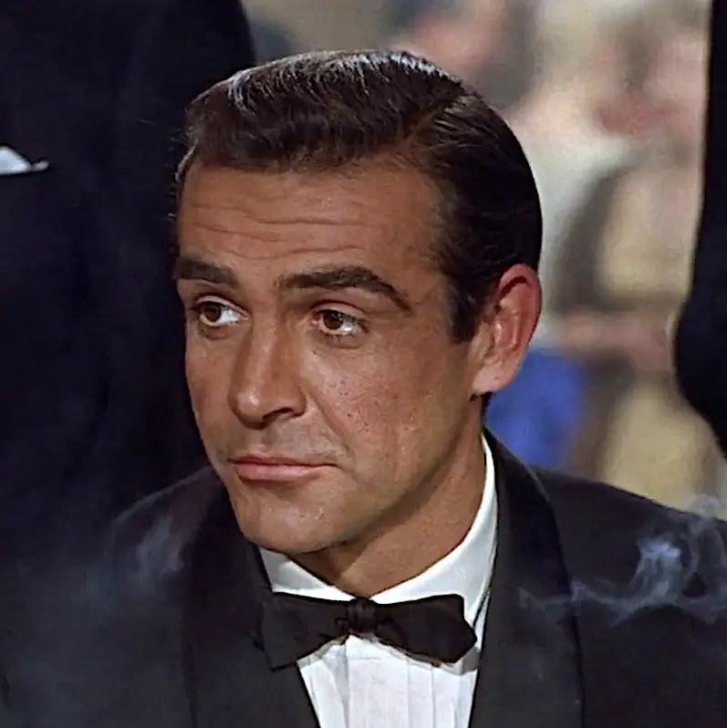 Sean Connery's hair in Dr No